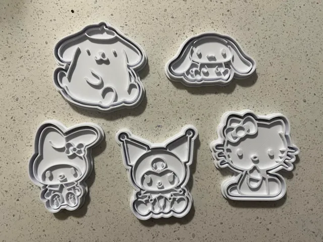 Sanrio Cookie Cutters and Stamps