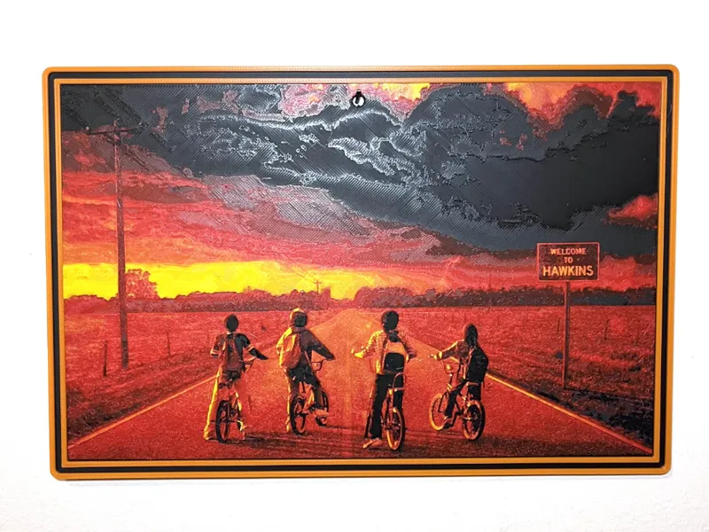 Hueforge Stranger things