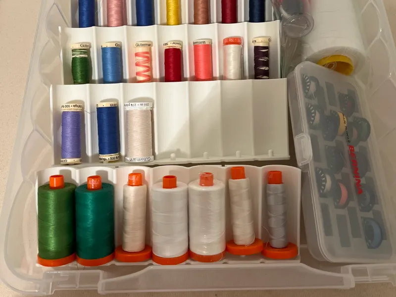 Spindle Organizer for Sewing Machine