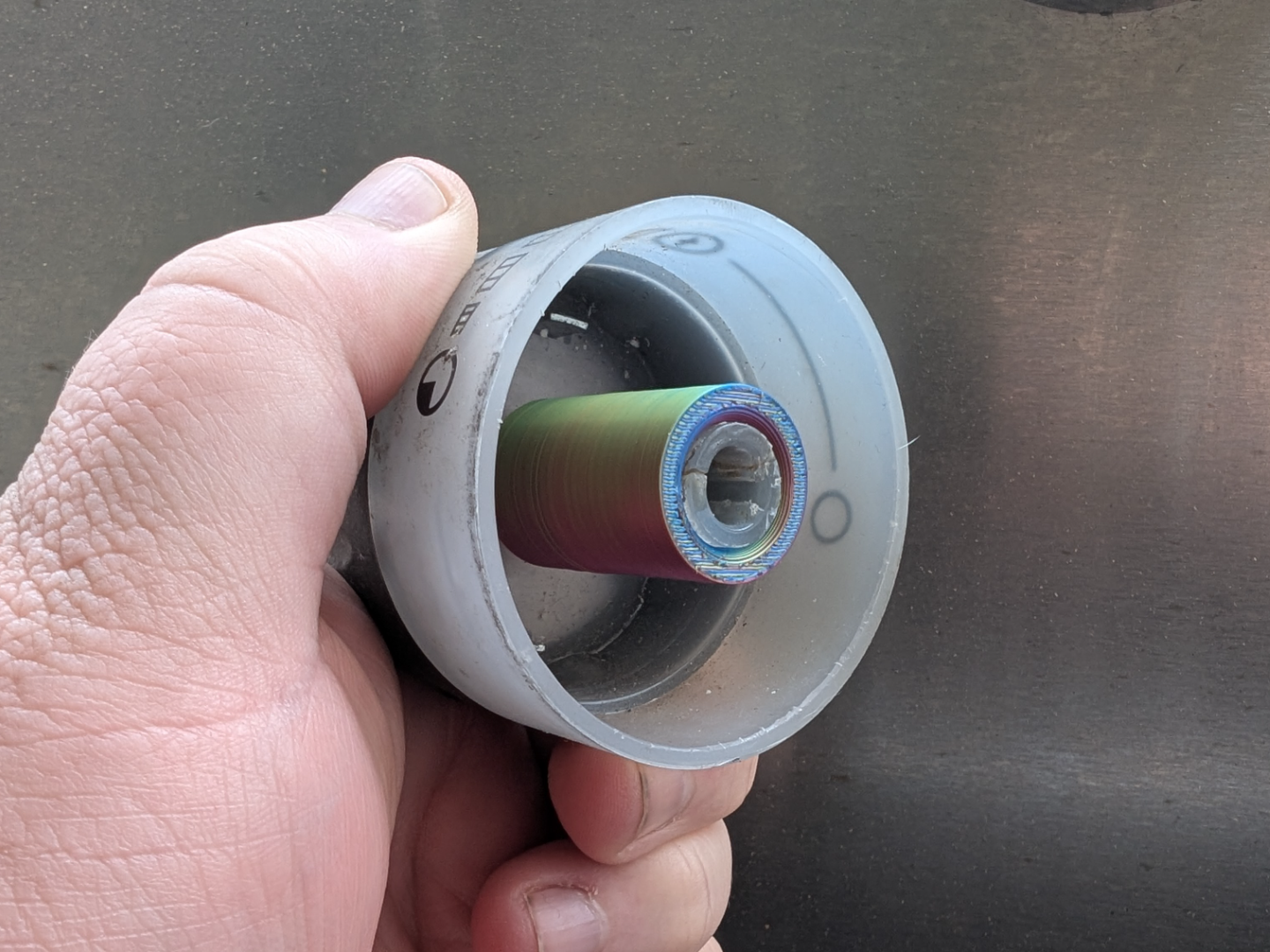 Reparaturhülse für Weber Drehknopf Summit 91540