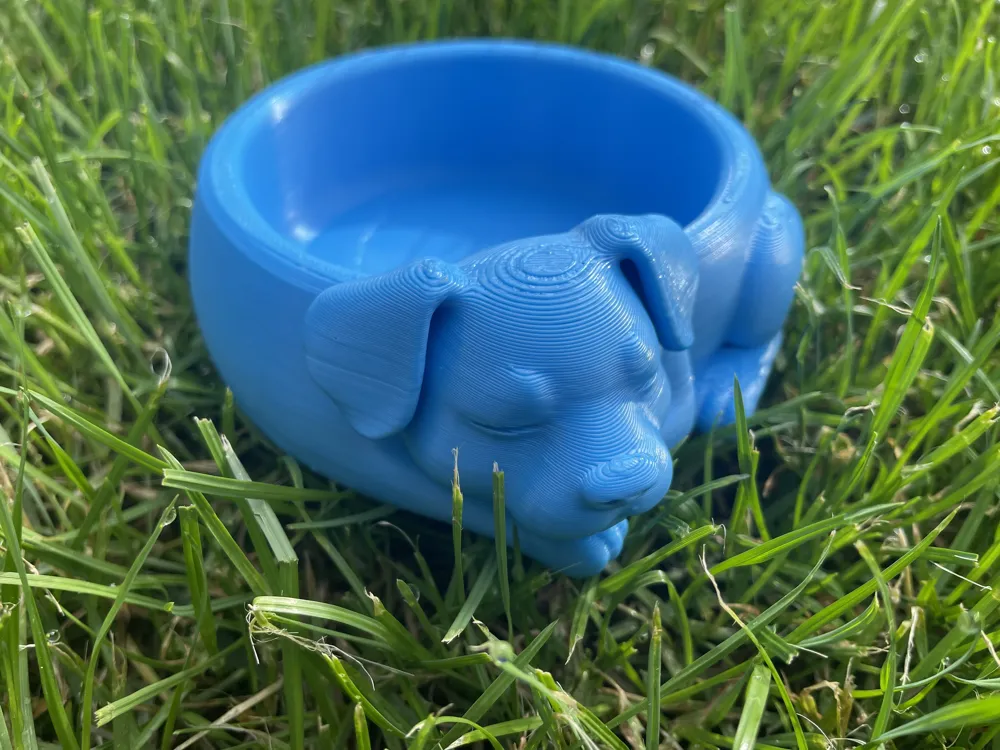 Dog candy bowl scalable by blackmarketier makerworld download free