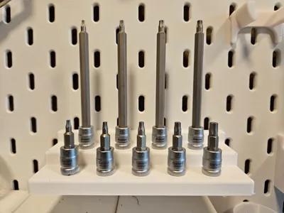 Skadis Bracket 1/4" Inserts