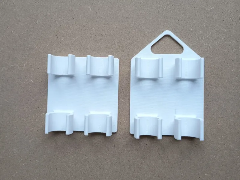 Ski pole holder