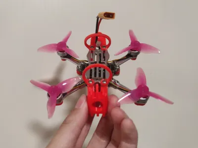 Mechanical Red Munia 20 (MechanicalRedMunia20) FPV Racing Drone, Whoop Drone, Toothpick Drone, FPV