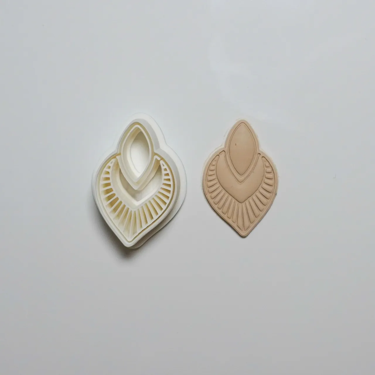 Boho Style Polymer Clay Cutter Earrings Necklaces view 2