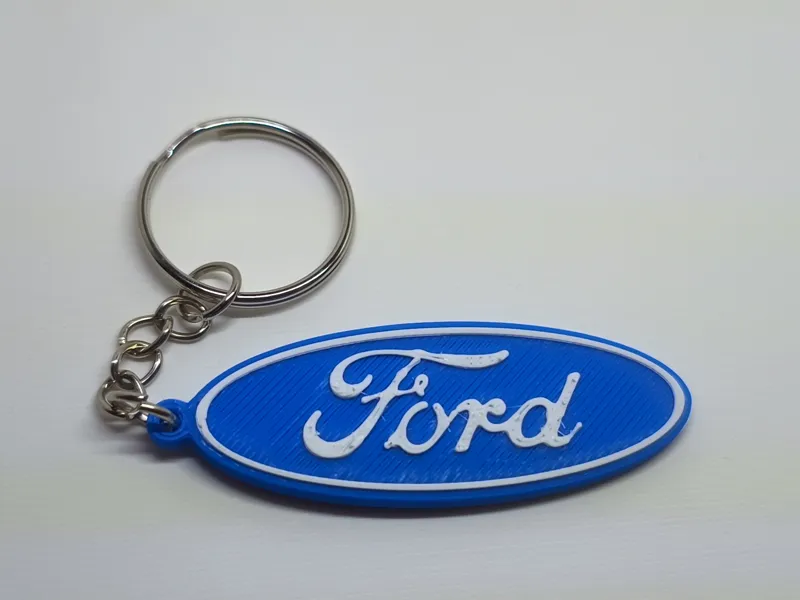 Ford Logo Keychain