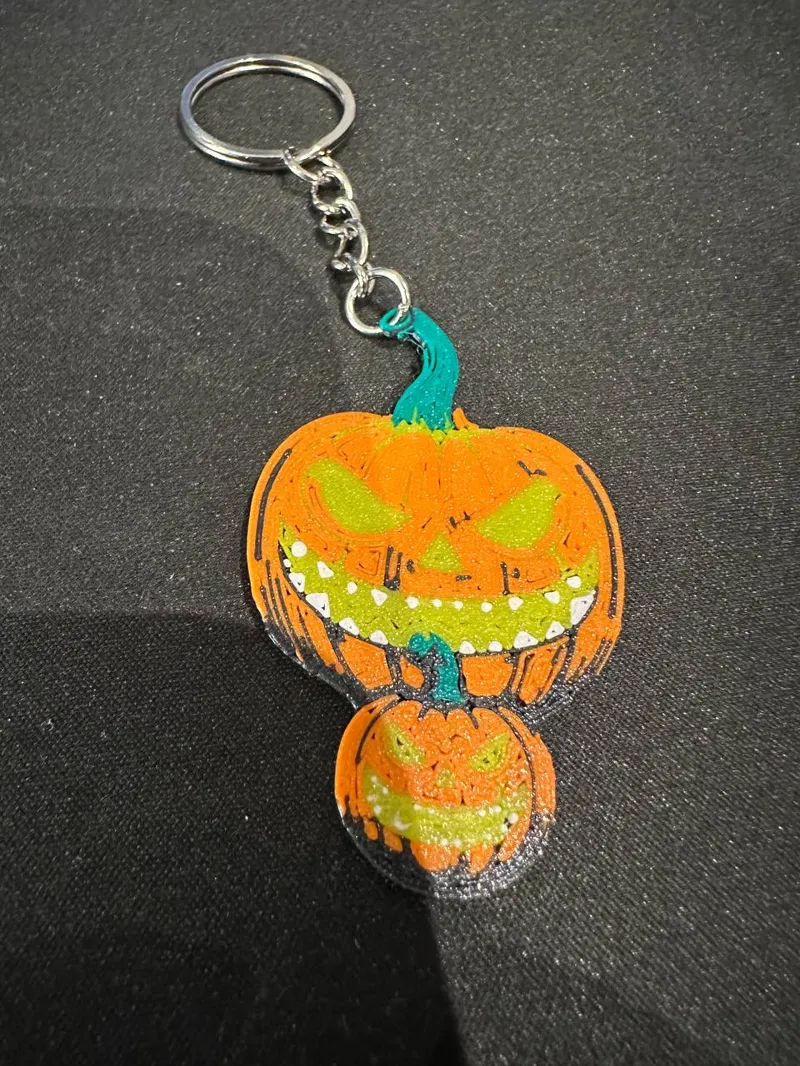 Pumpkin- Keychain