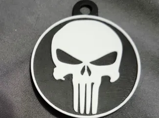 Punisher Key Chain Frank Castle