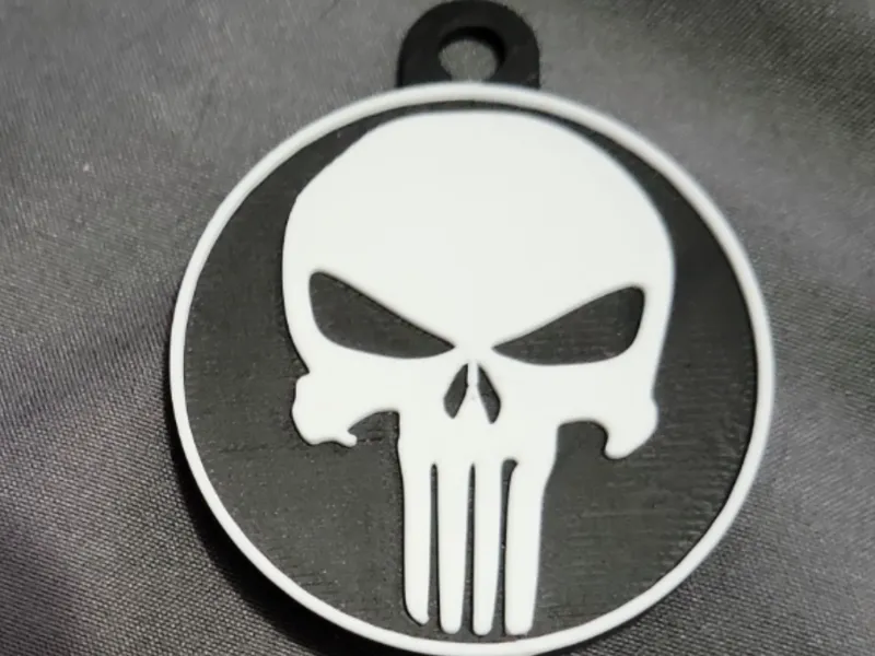 Punisher Key Chain Frank Castle