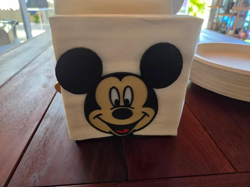 Mickey mouse napkin / serviette holder