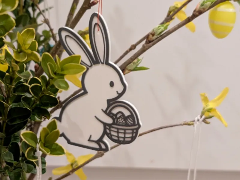 Easter bunny / Osterhase Anhänger