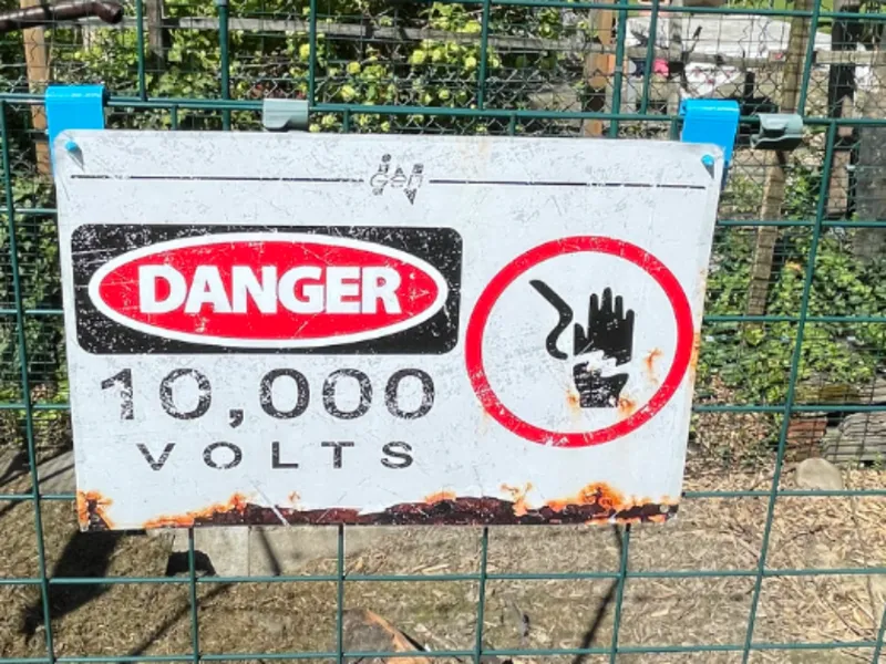 fence mount for metal sign 3mm