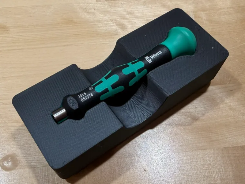 Wera Micro Bit Holding Screwdriver 1014 Gridfinity