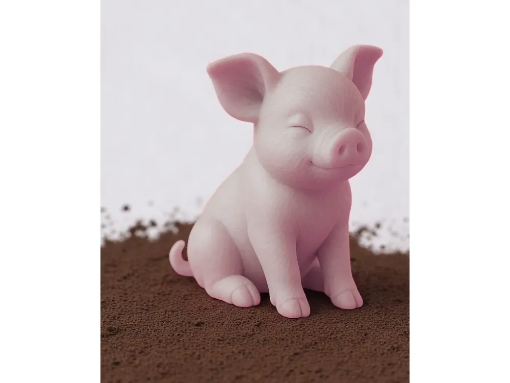 Pig by Feprint3dMakerWorld: Download Free 3D Models