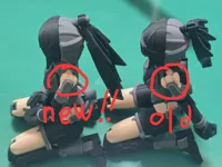 More natural shoulder joints