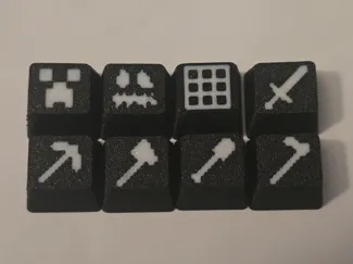 Minecraft Keycaps