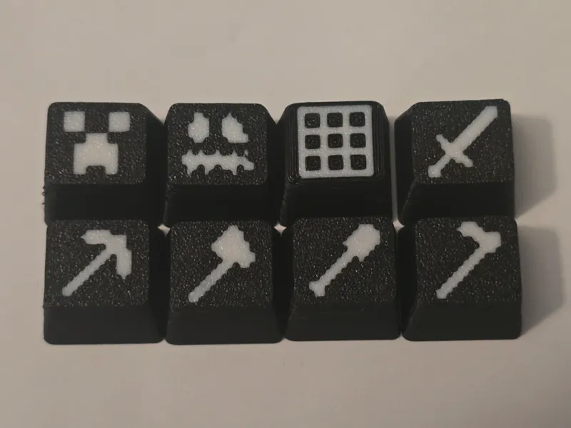Minecraft Keycaps