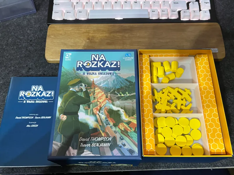 General Orders Board Game Insert