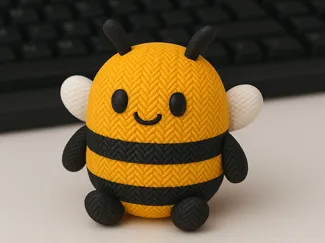 Knitted Bee
