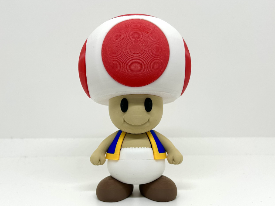 Miniatura 1 do modelo 3D Toad - No AMS - Multi-part