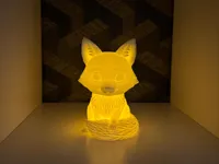 Lampe renard LED — photo 2