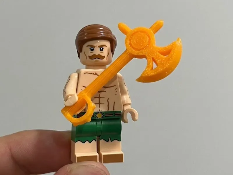 Escanor’s Divine Axe Rhitta (Seven DS) for Bricks