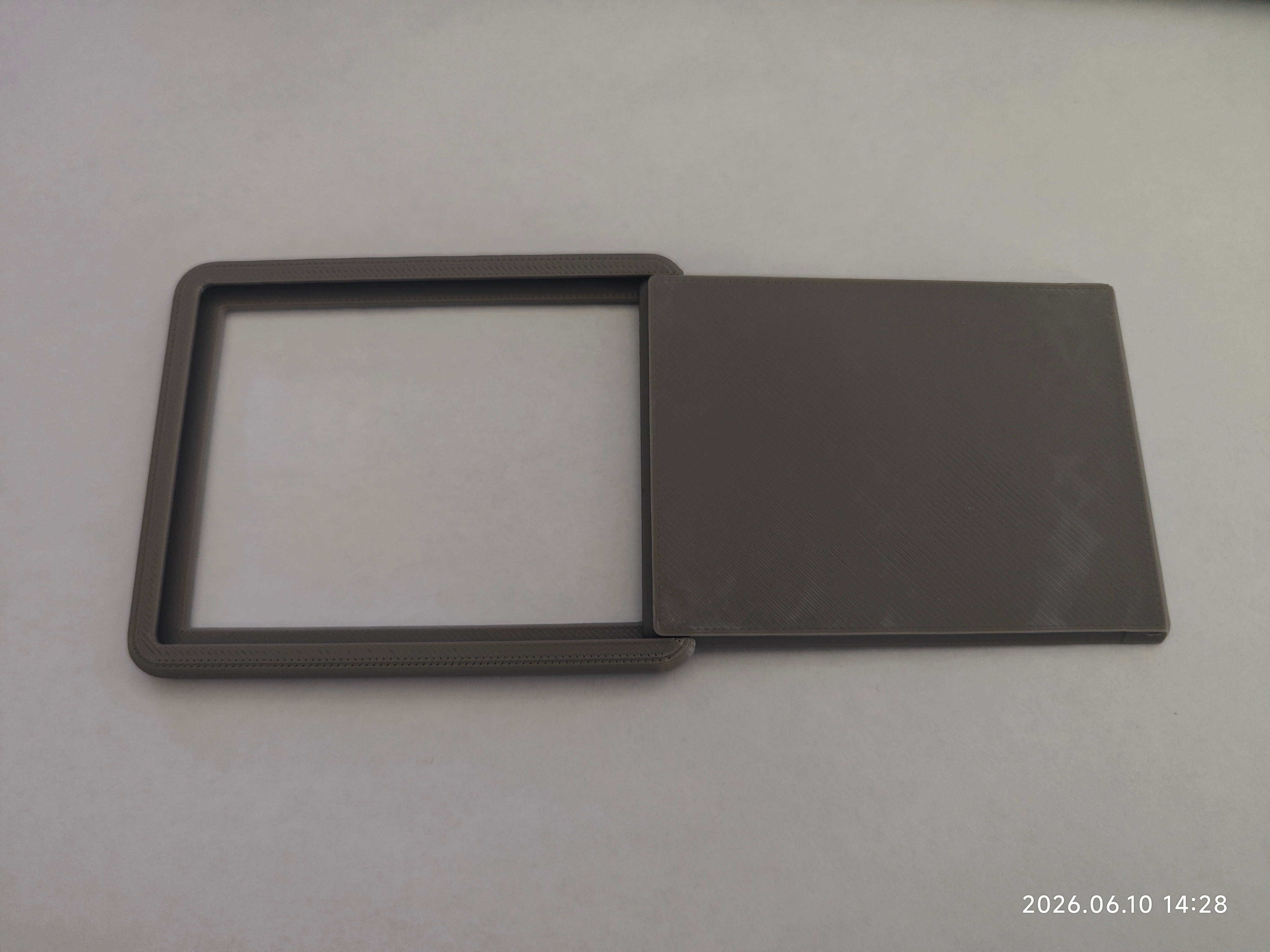 Miniatura 2 do modelo 3D A1 和A1mini屏幕保护滑盖（无需支撑）