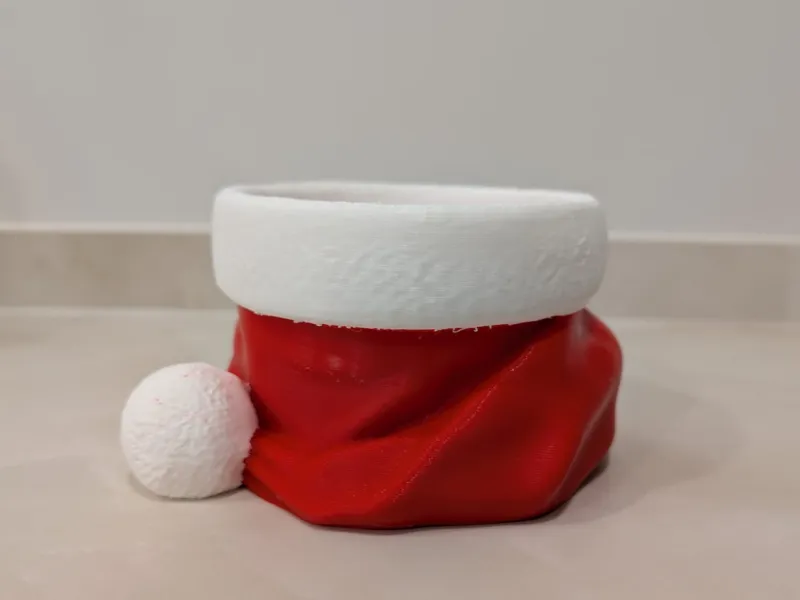 Santa Hat Bowl