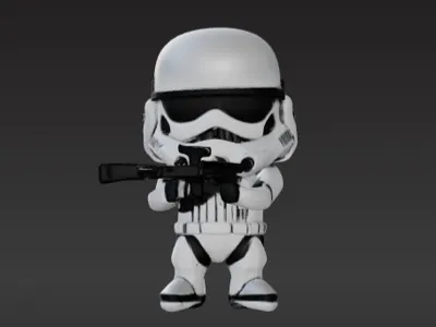 Stormtrooper figure