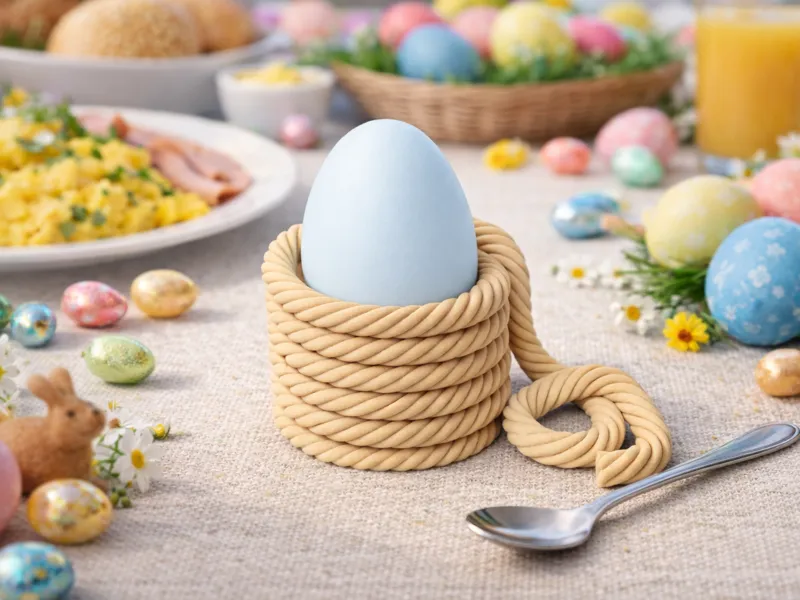 Rope Style Egg Cup