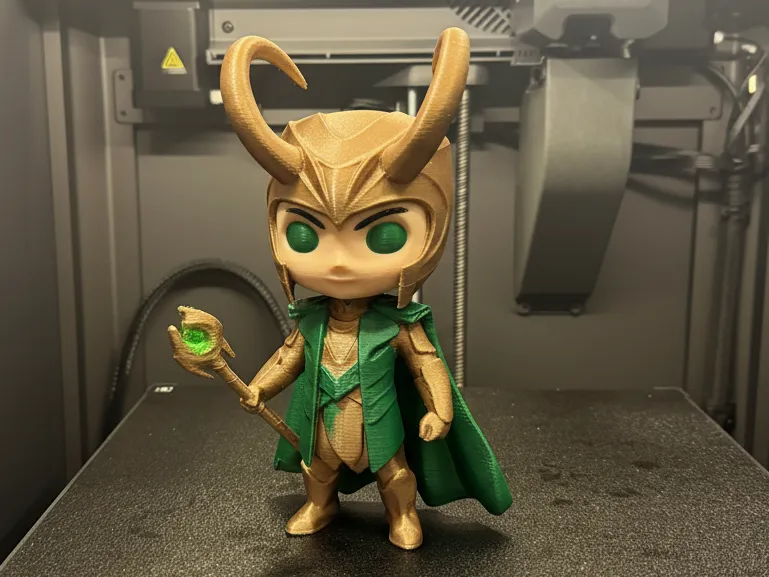 Chibi Loki - Free 3D Print Model - MakerWorld
