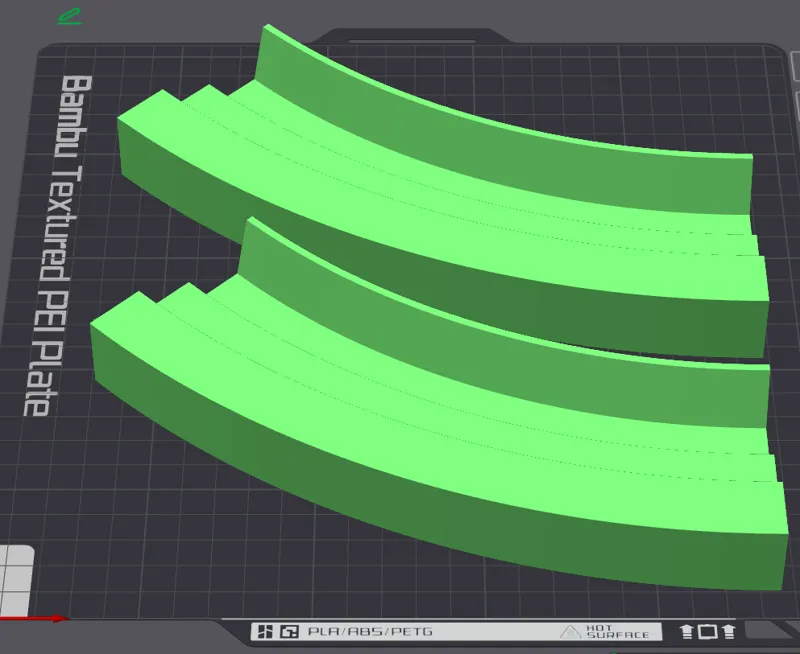 Carrera mobil tribune 90°
