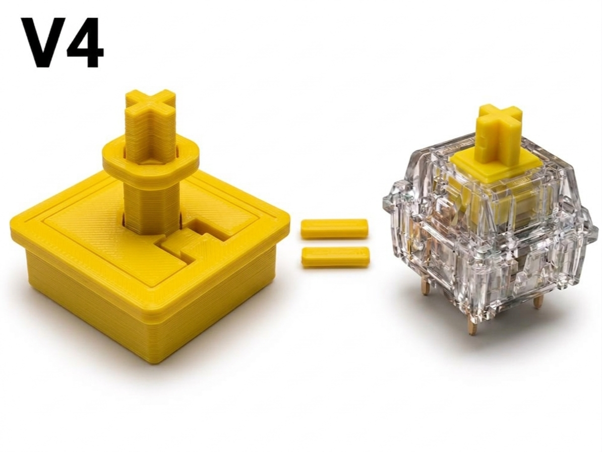 3D Printed Clicky Clicker V4 - Print In Place - 1