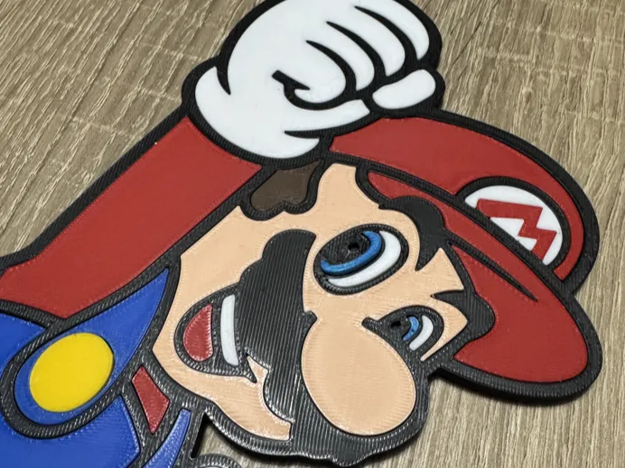 SuperMario Colored WallArt NO AMS