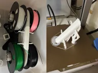 Close top ams lite-Body with filament guide