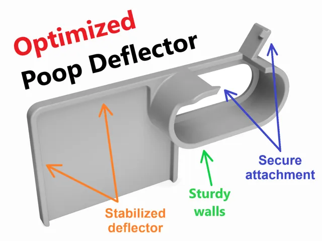 Poop Deflector (A1 + A1 Mini)