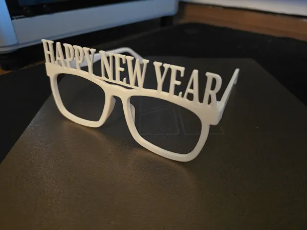Lunettes du Nouvel An