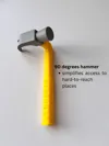 90 degrees hammer