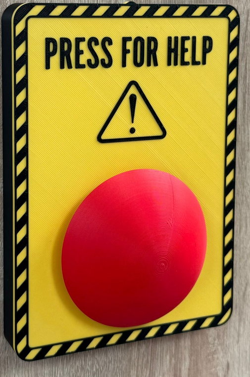 Miniatura 2 do modelo 3D Prank button