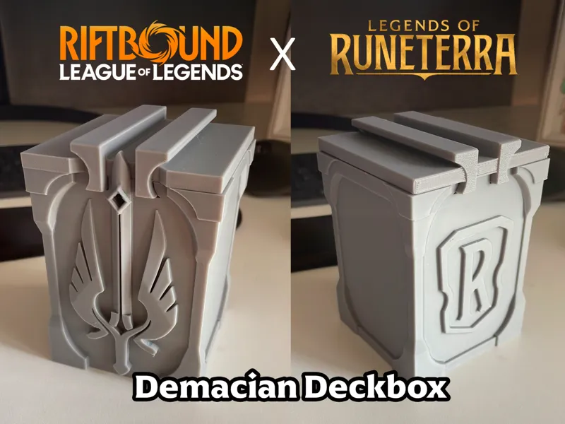 Demacian Deckbox - Riftbound/LoR