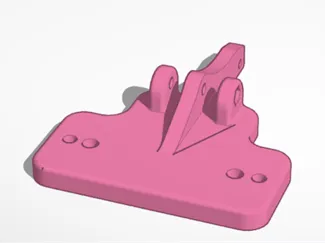 Steelcase Leap V2 Headrest Adapter wide mount