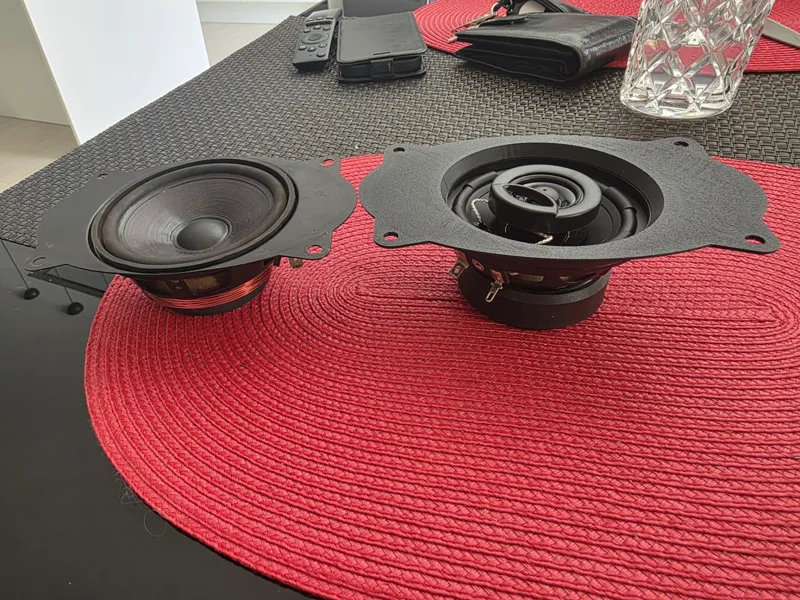 BMW E24 front speaker adapter