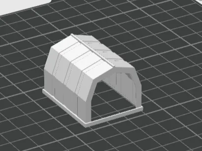 1/64 scale calf hutch