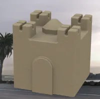 Moule à château de sable — photo 1