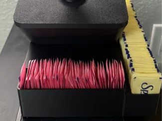 Jura S9 Bean Hopper with Sugar Packet Storage