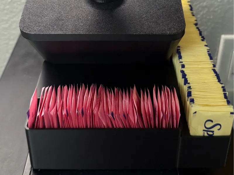 Jura S9 Bean Hopper with Sugar Packet Storage