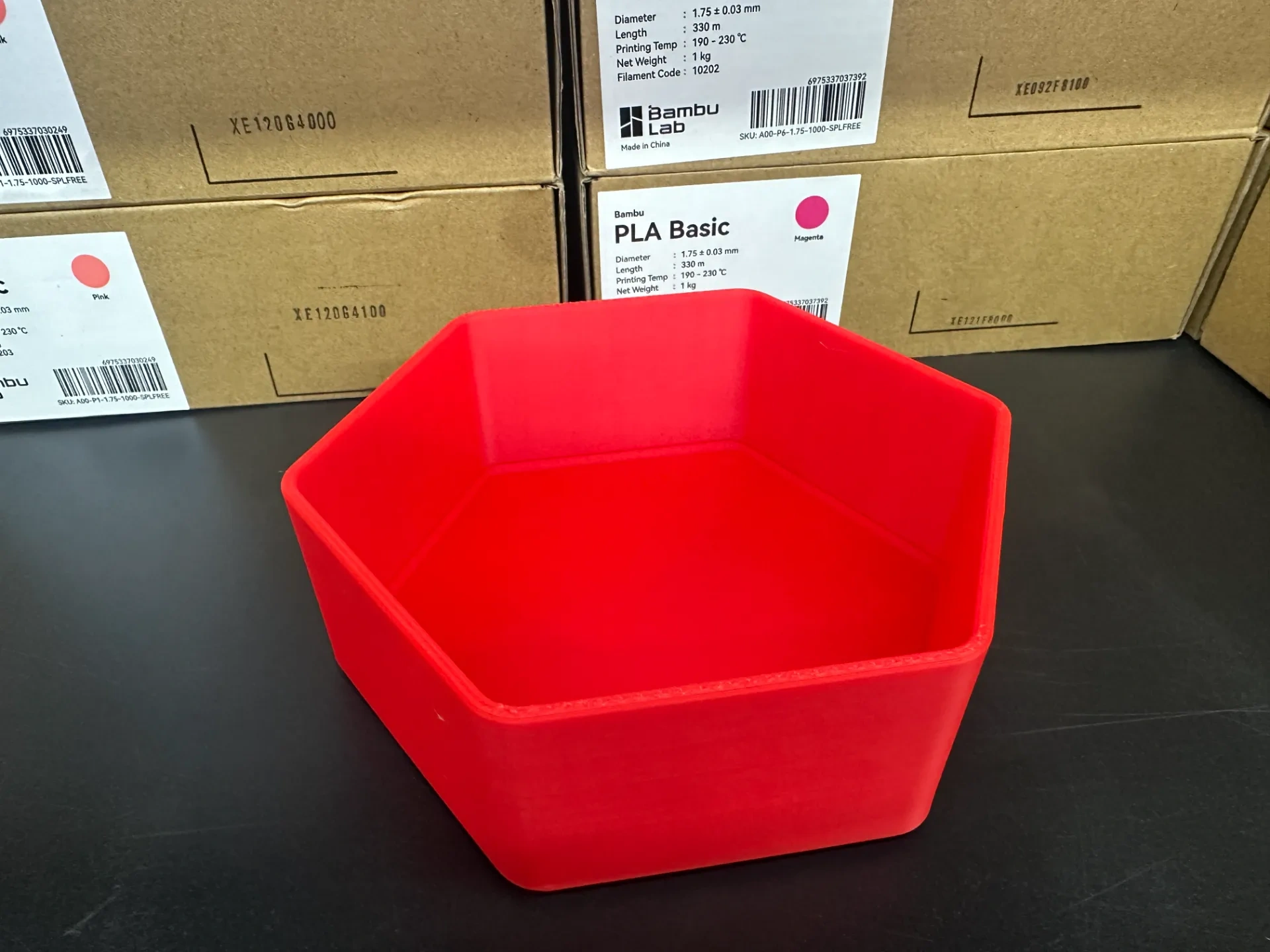 Miniatura 13 do modelo 3D 可堆叠正方形长方形圆形六边形盒子零件盒