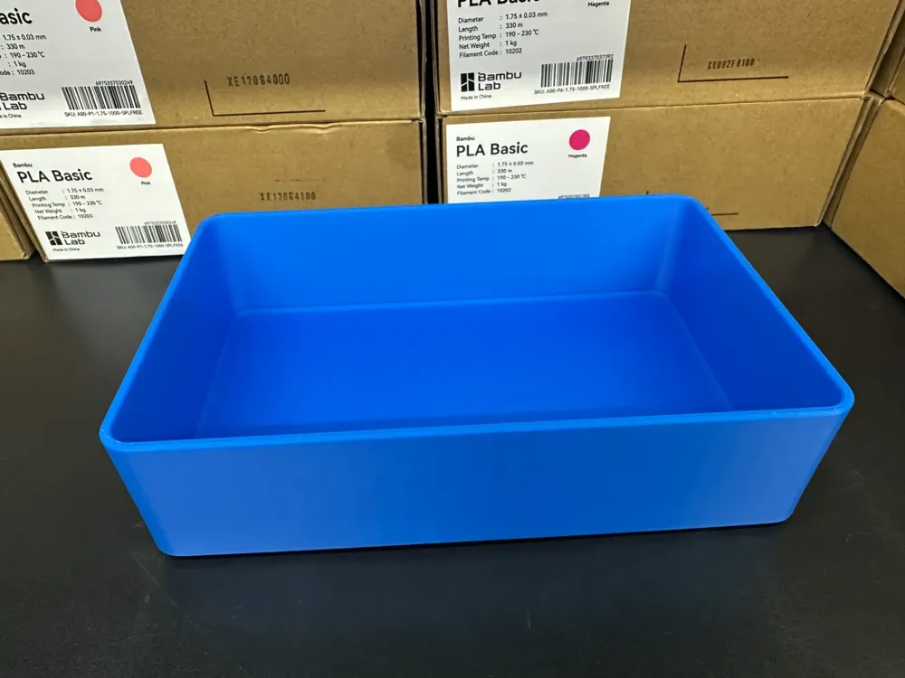 Stackable square, rectangular, circular, and hexagonal box parts by Miao Jiabo MakerWorld ...