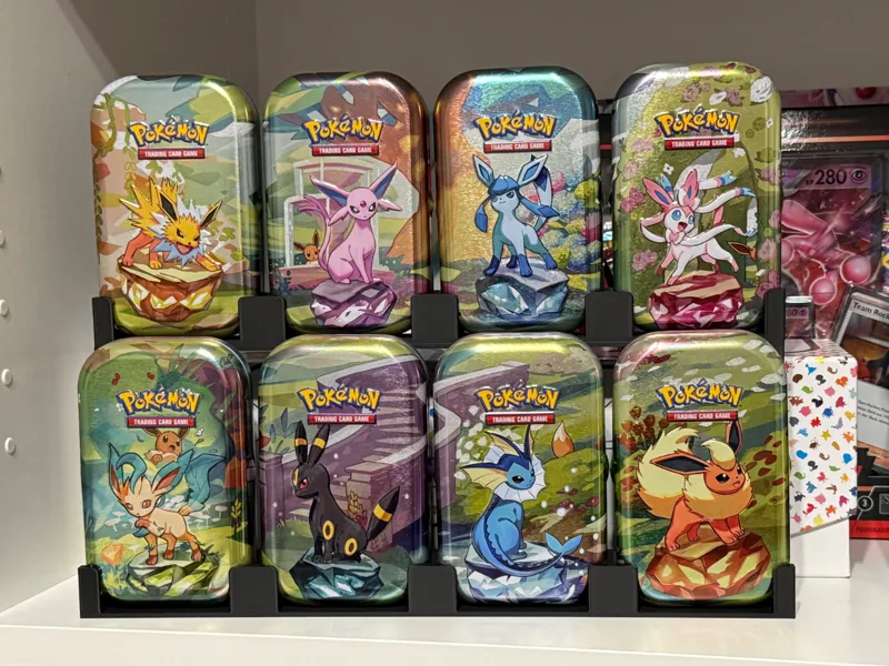 Pokémon Mini Tin Holder for 4 or 8 Tins