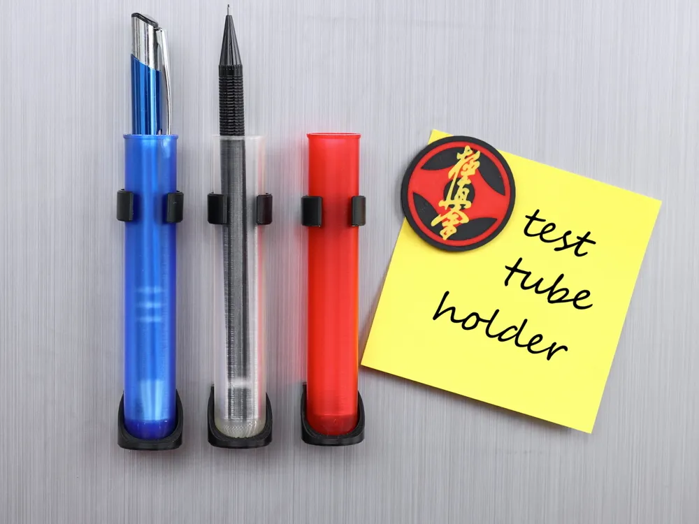 Translucent Test Tube Decor - Free 3D Print Model - MakerWorld